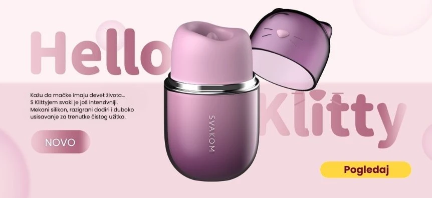 Svakom Klitty - vibrator za lizanje (ljubičasti) | Lovesexshop.hr sex shop