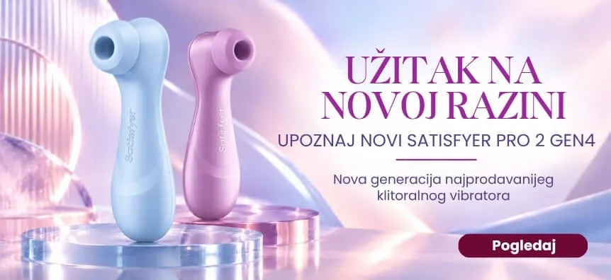 Plavi i ljubičasti klitoralni stimulatori Satisfyer Pro 2 Gen4, nova generacija jednog od najprodavanijih klitoralnih vibratora | Lovesexshop.hr sex shop