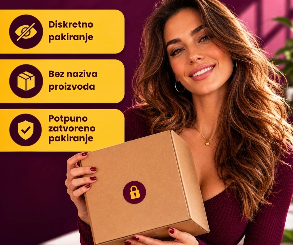 100% diskrecija pri narudžbi! Neutralno pakiranje, sigurno plaćanje, zaštita podataka – tako jamčimo potpunu anonimnost pri kupnji. Lovesexshop.hr sex shop