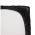 Fetiš - lakirani plaht s gumicom - 220x220 cm (crna)