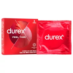 Durex Feel Thin - kondom za prirodan osjećaj (3 kom)
