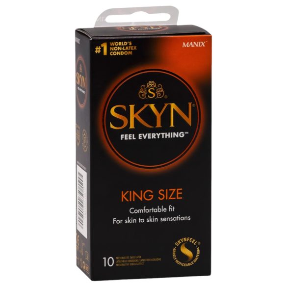 Manix SKYN - XXL bezlateksni kondomi (10 kom)