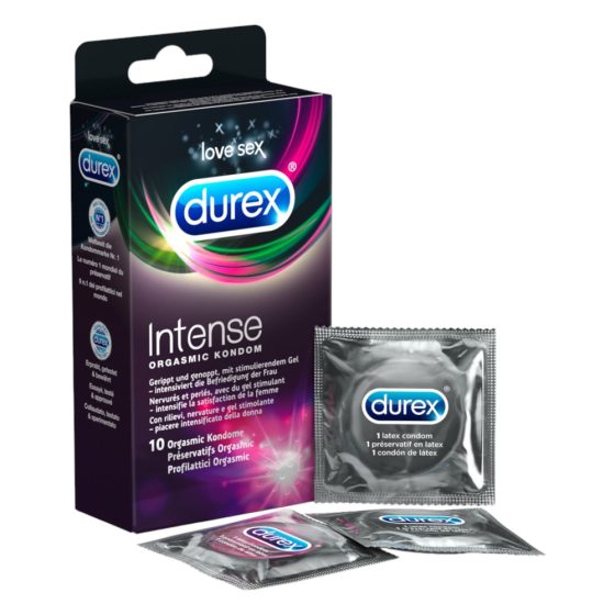 Durex Intense - rebrasti i točkasti kondomi (10kom) -