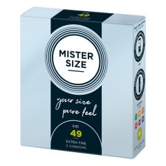 Mister Size tanki kondom - 49mm (3kom)