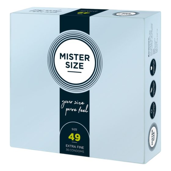 Mister Size tanki kondom - 49mm (36kom)