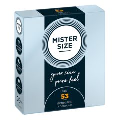 Mister Size tanki kondom - 53mm (3kom)