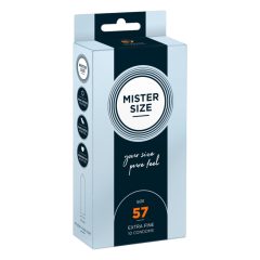 Mister Size tanki kondom - 57mm (10kom)