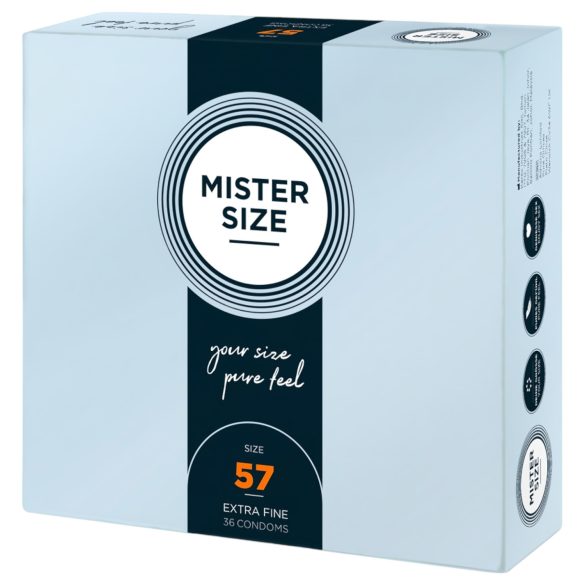 Mister Size tanki kondom - 57mm (36 kom)