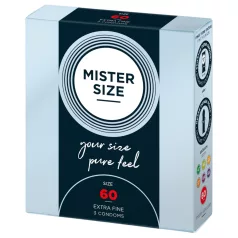 Mister Size - tanka kondom - 60mm - 3 komada