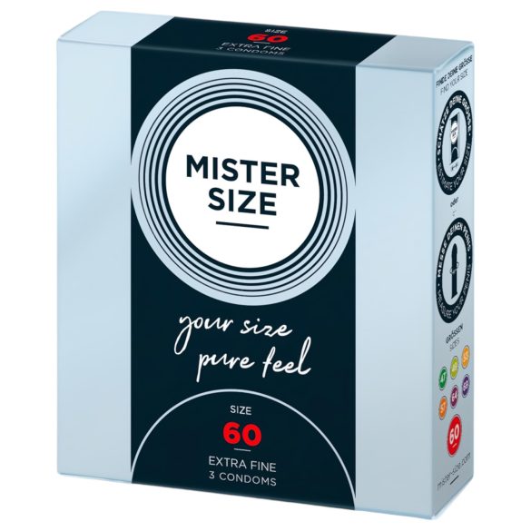 Mister Size tanji kondom - 60mm (3 kom)