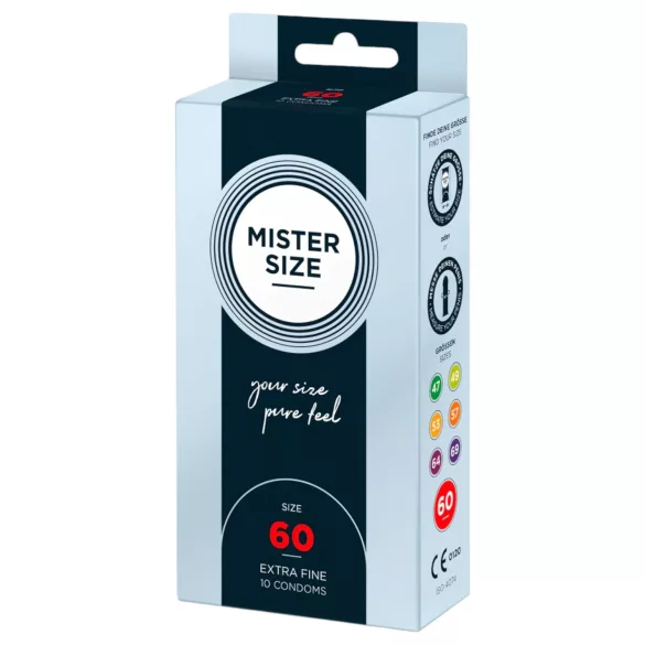 Mister Size - tanka kondom - 60mm - 10 komada