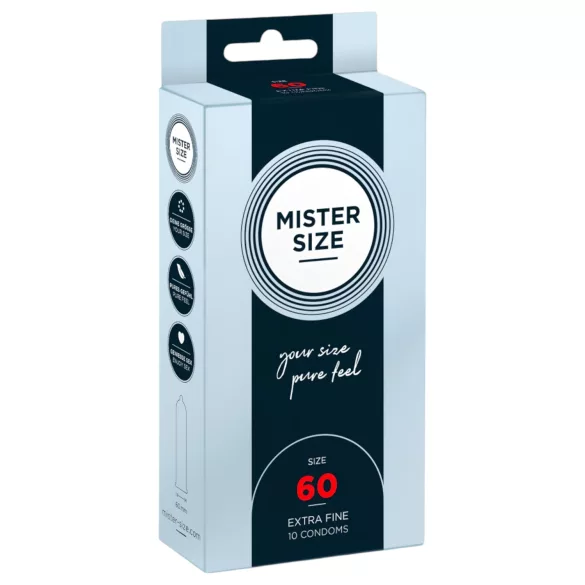 Mister Size - tanka kondom - 60mm - 10 komada