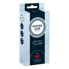 Mister Size tanki kondom - 60mm (10kom)