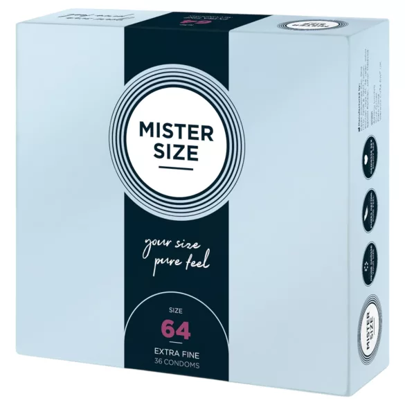 Mister Size - ultra tanki kondom - 64mm - 36 komada