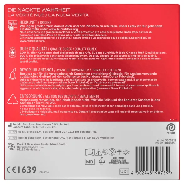 Durex - XXL kondomi (30 kom)