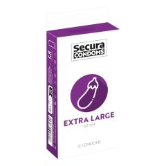 Secura Eggplant - ekstra veliki kondom - 60mm (12kom)