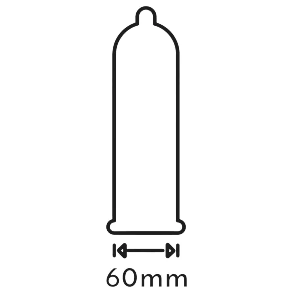 Secura Patlidžan - veliki kondom - 60mm - 100 kom
