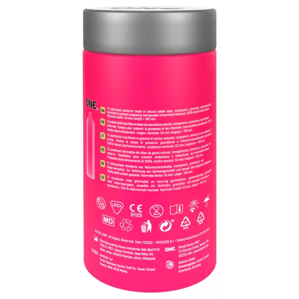 ONE Flavor Waves - aromatizirani kondom - mix okusa (12 kom)