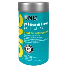  ONE Pleasure Plus - rebrasti kondom za dodatnu stimulaciju - 12 komada