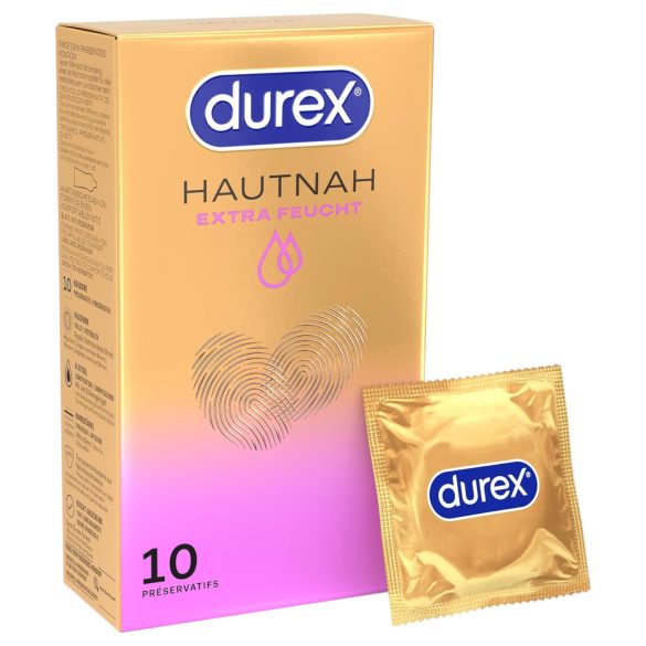 Durex Tête-à-tête - ekstra podmazani kondomi (10 kom)
