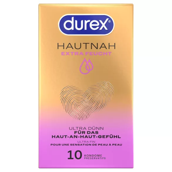 Durex Hautnah - kondom - dodatno podmazan - 10 komada