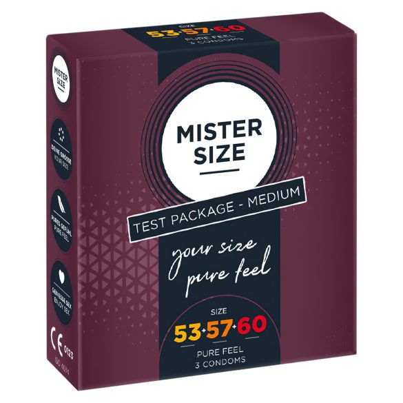 Mister Size kondom Testni Paket - 3 komada