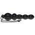 You2Toys Black Jack - analni dildo s kuglicama (crni)