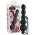 You2Toys Black Jack - analni dildo s kuglicama (crni)