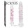 Icicles No. 7 - stakleni dildo s perlicama