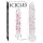 Icicles No. 7 - stakleni dildo s perlicama