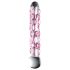 Icicles No. 7 - stakleni dildo s perlicama