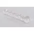 Icicles No. 7 - stakleni dildo s perlicama