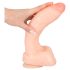 Realistixxx Giant - ekstra veliki dildo (prirodni)