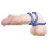You2Toys - Lust prsten za penis trio - plavo