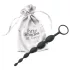 Fifty Shades of Grey - analni dildo s kuglicama - siva