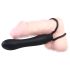 You2Toys - Poseban analni dildo i prsten za penis - crni