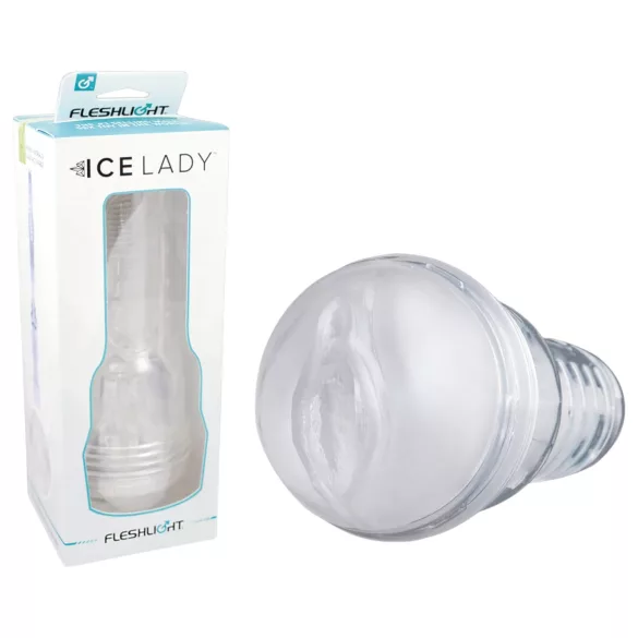 Fleshlight Ice Lady - prozirna umjetna vagina