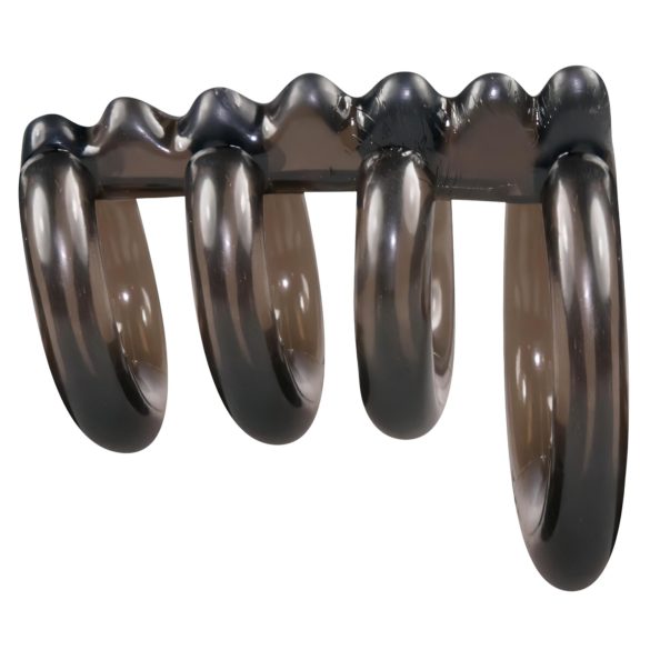 Bad Kitty - bodljikavi četverostruki prsten za penis