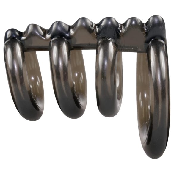 Bad Kitty - bodljikavi četverostruki prsten za penis