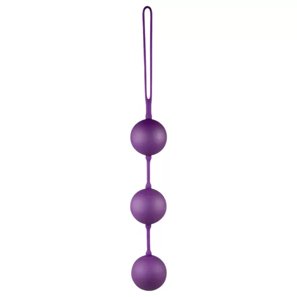 You2Toys - Gejša kuglice trostruke - baršunaste ljubičaste