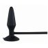 You2Toys True Black - napuhujući analni dilatator (crni)