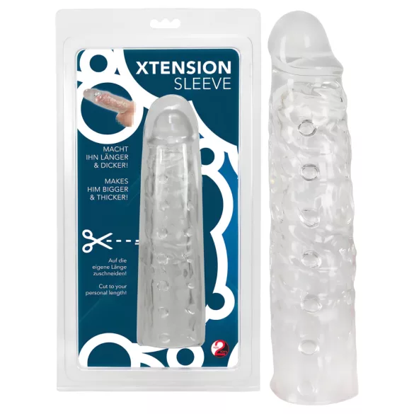 You2Toys - produžetak za penis - prozirni