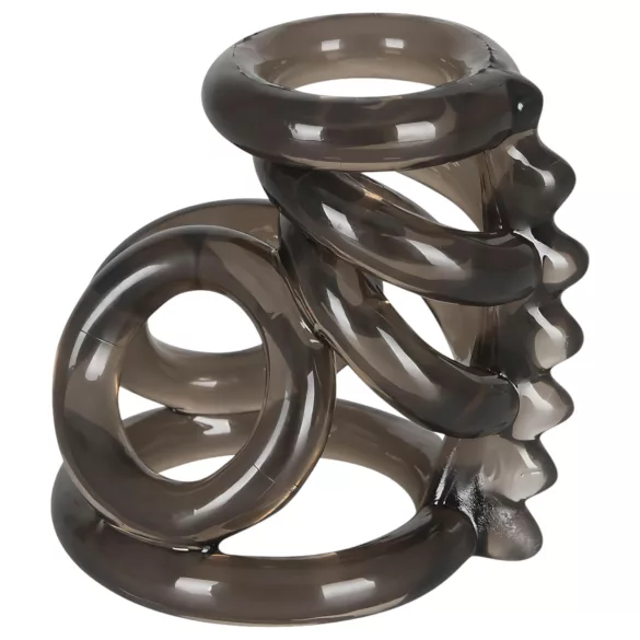 Bad Kitty - penis i testis prsten s bodljama