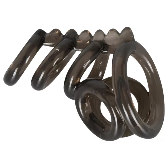 Bad Kitty - penis i testis prsten s bodljama