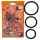 You2Toys - Silikonski prsten za penis set od 3 komada - crni