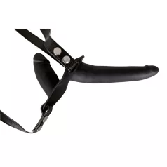 You2Toys - Strap-on dildo duo - silikon - crni