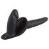 You2Toys - Podesivi silikonski dildo duo (crni)