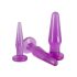 You2Toys - Set analnih čepova za trening - 3 komada (ljubičasta)