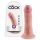 King Cock 6 dildo (15 cm) - prirodna boja