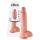 King Cock 10 veliki dildo s testisima (25 cm) - natur